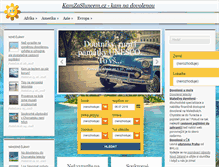 Tablet Screenshot of kamzasluncem.cz
